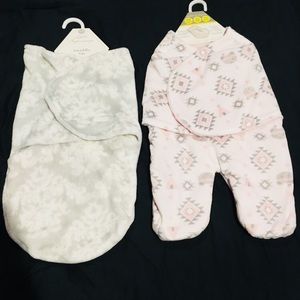 2 Swaddle Sac Baby Blankets
